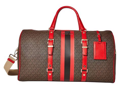 michael michael kors bedford travel extra large duffle bag|Michael Kors bedford legacy handbag.